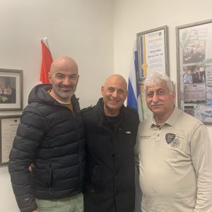 פגישה עם שני דוקטורנטים ואנשי רוח מכורדיסטן